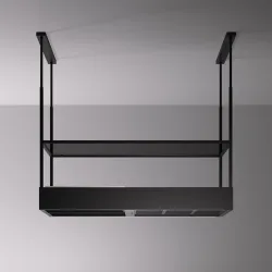 Cappa Falmec a Isola Spazio 130 Finitura Nero Opaco Da 130 Cm - CZPI30.E0P7 ZZZH461F
