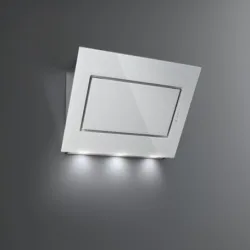 Cappa FALMEC QUASAR Cappa a parete 90 cm 800 m3/h - Vetro Bianco