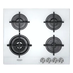De Longhi Piano cottura gas Nsl460B Piano cottura gas De Longhi LIFE Nsl 460 B Bianco 8024651211372