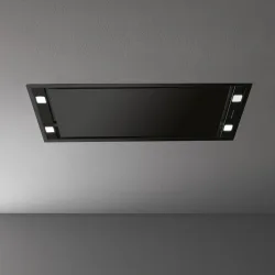Cappa Falmec Cappa A Soffitto Stella Finitura Nero Da 90 Cm