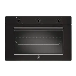 Forno da incasso 90 cm ventilato gas con grill Bertazzoni F905PROGKN nero carbonio