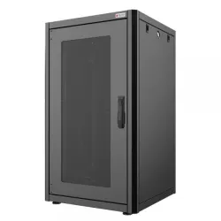 Techly Professional Armadio Rack 19'' 600x600 16 Unità Nero serie Easynet