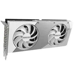 Inno3d SCHEDA VIDEO GEFORCE RTX 5060 8 GB TWIN X2 OC WHITE GDDR7 (N50602-08D7X-195070W) 8886307701145