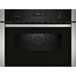 NEFF C1AMG84N0 Forno Combinato Microonde Cm60 Inox Nero