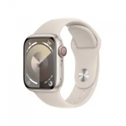 Apple Watch Serie 9 Cell 41mm Aluminium StarLight Sport Band StarLight S/M MRHN3QL/A 195949021527