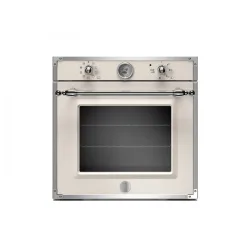 Forno da Incasso Elettrico Bertazzoni 60 cm 9 Funzioni Classe A Serie Heritage Avorio Finiture Inox F609HEREKTAX