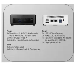 Msi CUBI 5 1M-439BEU 4711377397070