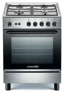 La Germania Cucina cm. 60 - S14051XT/19 inox 4 fuochi a gas - forno singolo a gas