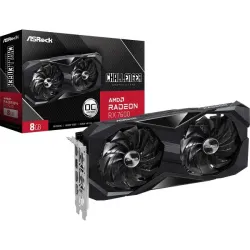 Asrock SCHEDA VIDEO RADEON RX7600 CHALLENGER OC 8GB (90-GA41ZZ-00UANF) 4710483942037