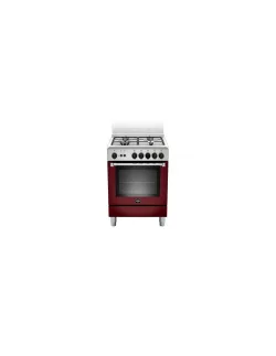 Bertazzoni La Germania AMN664GVIV Cucina Gas 4 Fornelli con Forno da 60 cm Rosso