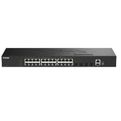 D-link 24 PORTS GE + 4 PORTS 10G SFP+ 0790069473593