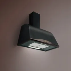 Cappa Falmec a Parete Ginevra Boston Finitura Antracite Da 90 Cm