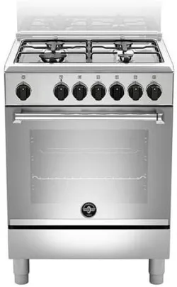 Bertazzoni La Germania Americana AMN664EXV cucina Gas Acciaio inossidabile A