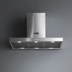 Cappa Falmec a Parete Marte Pro Finitura Acciaio Inox Da 120 Cm