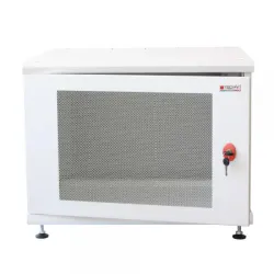 Techly Professional Armadio Rack 19'' ideale per Accumulatori Fotovoltaico 8U P600mm Bianco