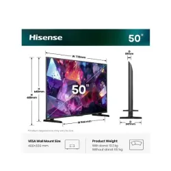 Hisense 50 E7S PRO QLED 4K UHD SMART 144HZ 6942351432977