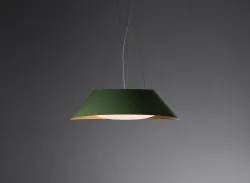 Cappa Falmec Vogue Isola 88 cm, verde, 600 m3/h - CVGN88.E0P7 ZZZQ461F