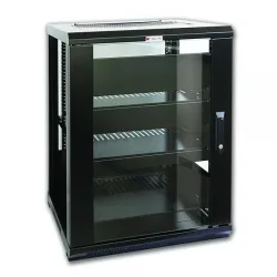 Techly Professional Armadio Rack 19'' 600x600 15U per Audio Video Nero