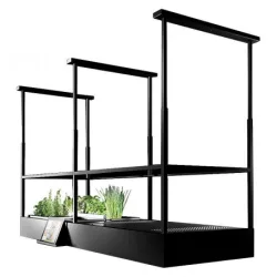 Cappa Falmec SPAZIO 180 ad Isola 180 cm 600 m3/h mensole - Nero - CZPI80.E0P7 ZZZH461F