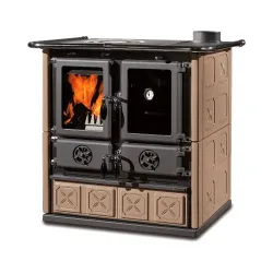 Nordica Cucina legna Vst16Maiolica Cucina legna Nordica 3003872 ROSETTA Vst 16 Maiolica Tortora 8022724005491