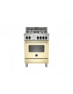 La Germania Cucina AMN664ECRT Gas 4 Fornelli con Forno Elettrico da 60 cm Crema