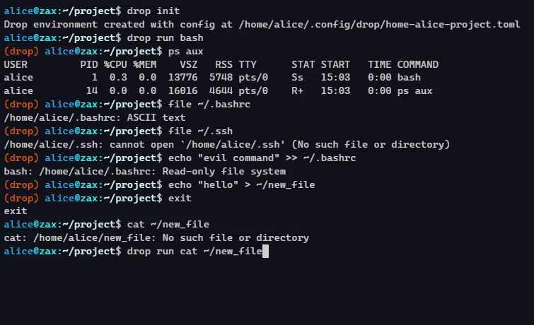 Drop: la sandbox Linux che protegge gli agenti AI senza Docker