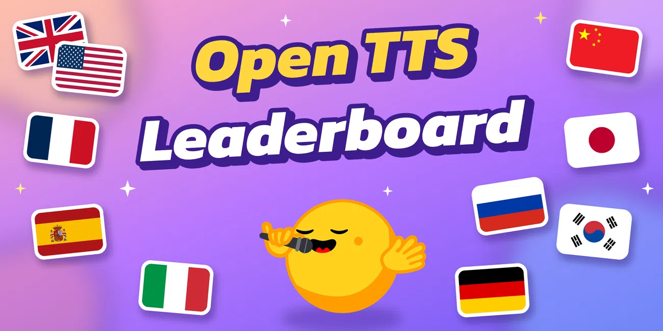 Open TTS Leaderboard: Nuovo benchmark per modelli TTS open‑source