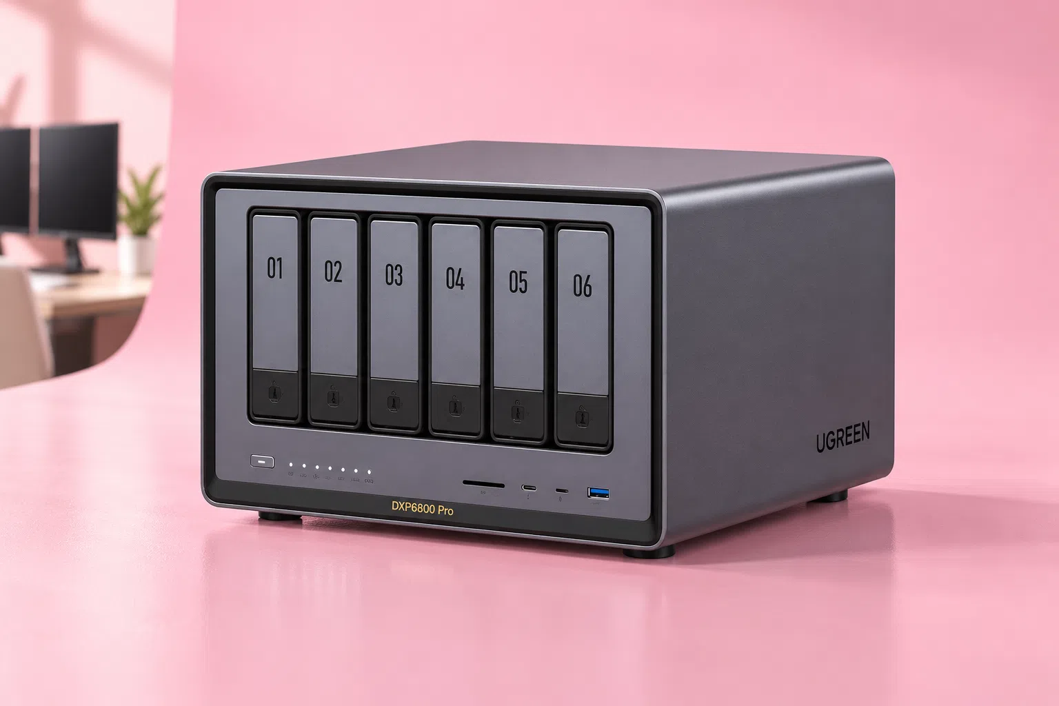 UGREEN NASync DXP6800 Pro in offerta: 6 bay e 10GbE a 899,99€
