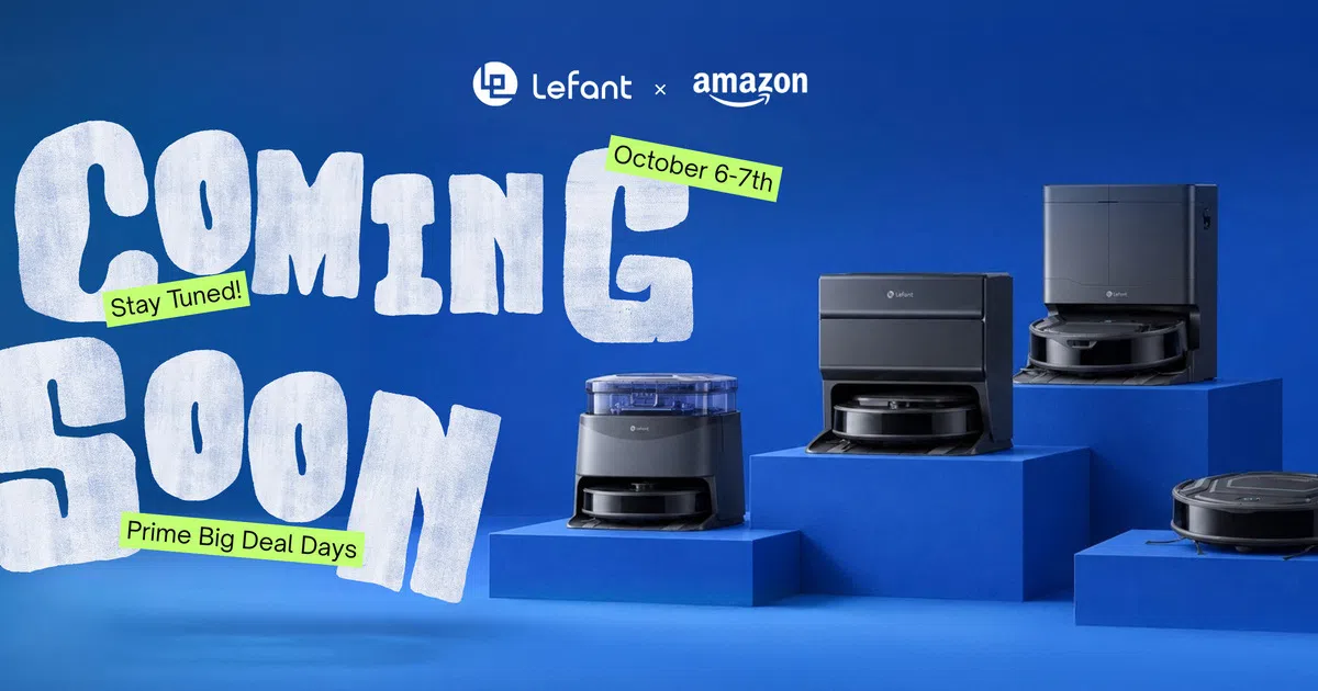 Festa delle Offerte Prime: cinque robot Lefant in sconto già da oggi