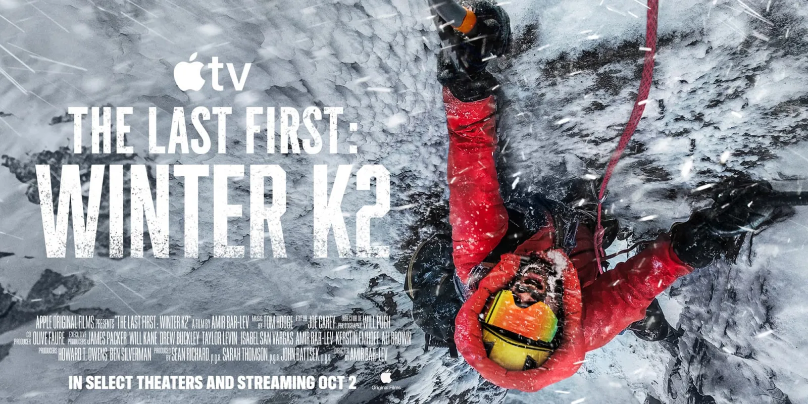 Apple TV: arriva in streaming il documentario su K2 'The Last First: Winter K2'