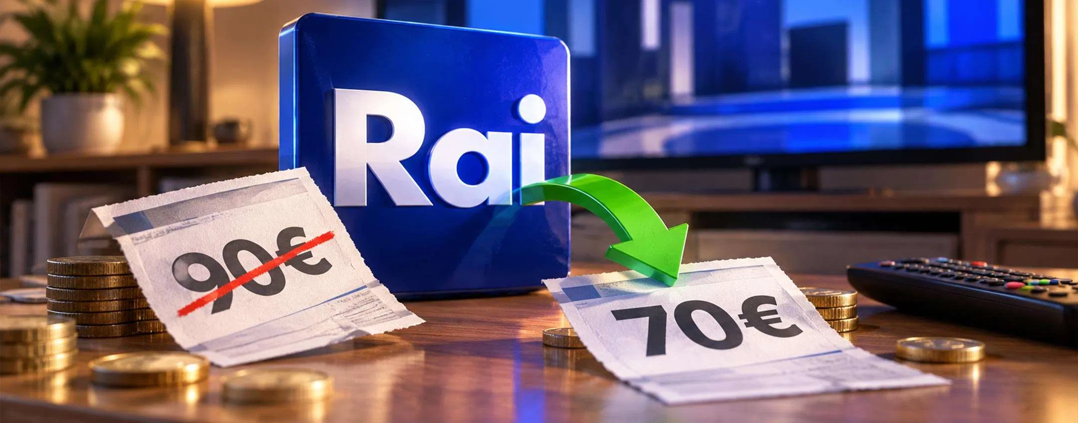 Canone Rai 2027: emendamento per il taglio a 70 euro