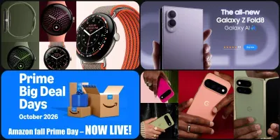 Prime Day autunnale: sconti record su Pixel 11 e Galaxy Z Fold 8 su Amazon