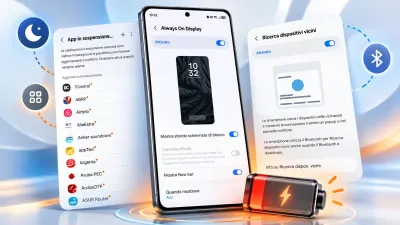 Batteria Samsung che si scarica in fretta: le 4 impostazioni da controllare