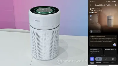 Levoit Eleva 300X: purificatore d’aria smart con monitoraggio avanzato