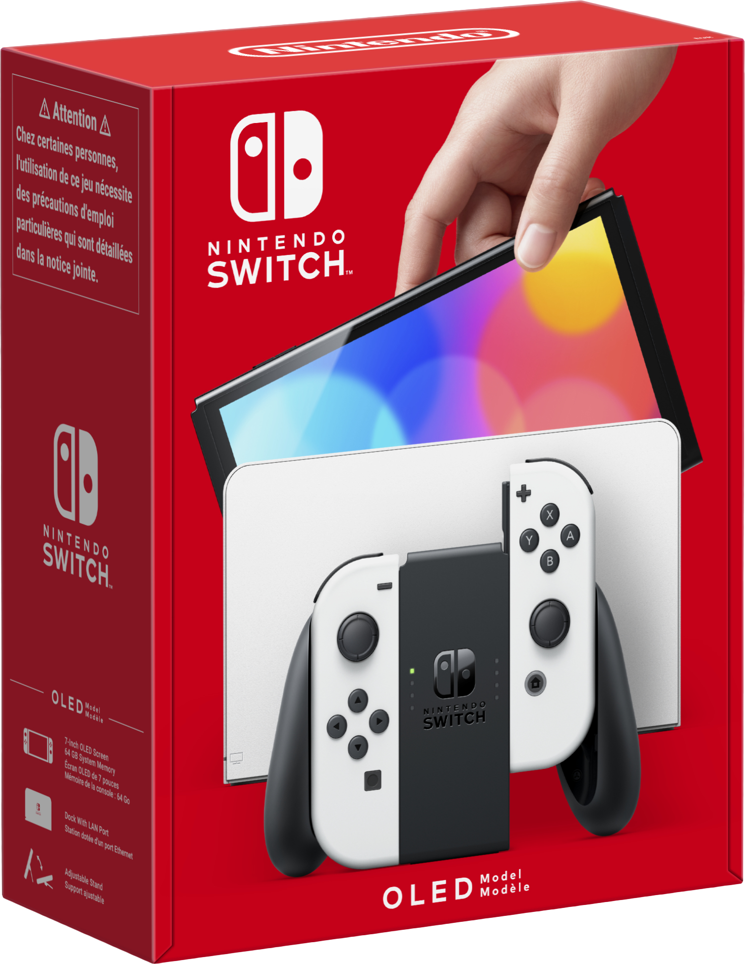 Nintendo Nintendo Switch (modello Oled) Bianco, schermo 7 pollici