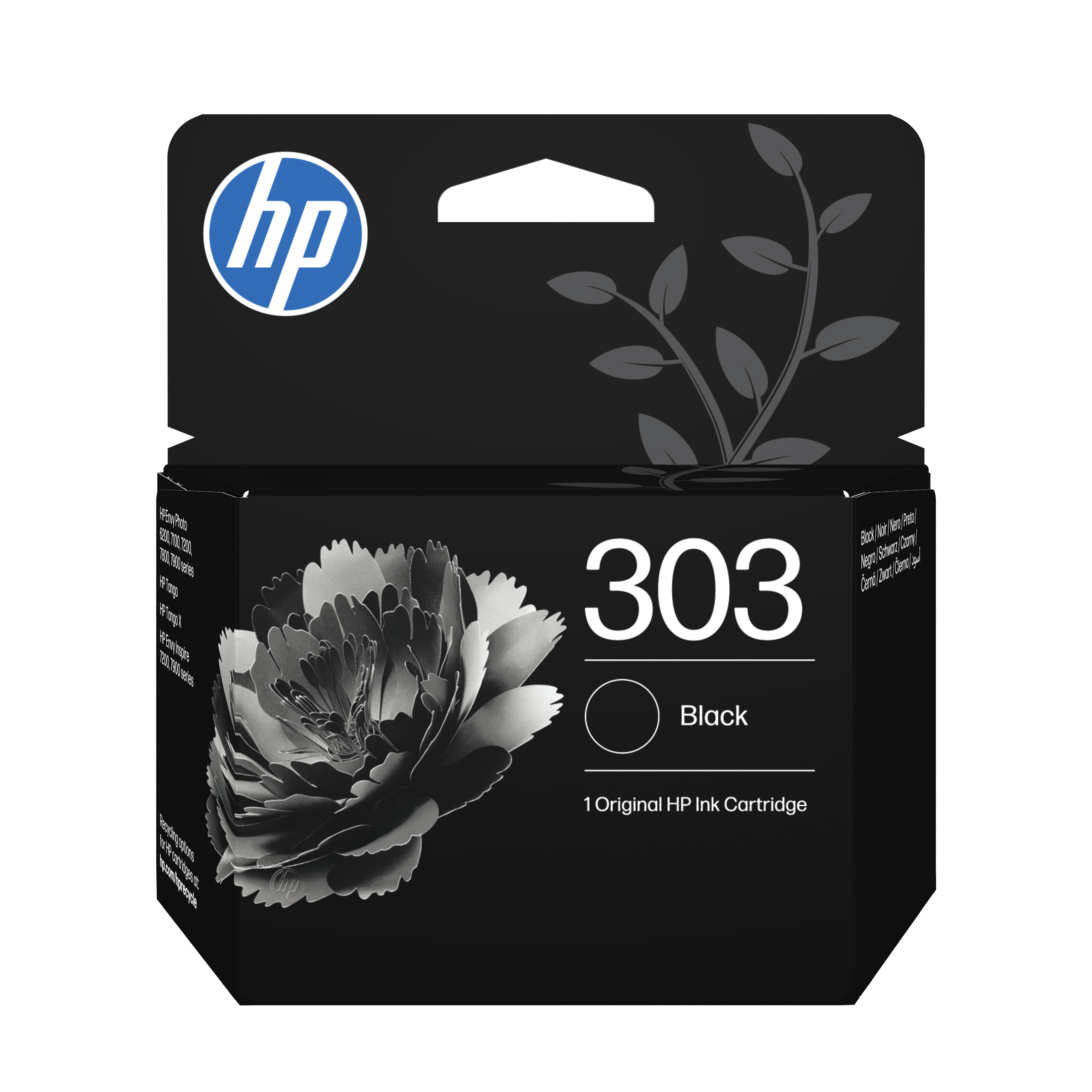 HP Cartuccia di inchiostro nero originale HP 303
