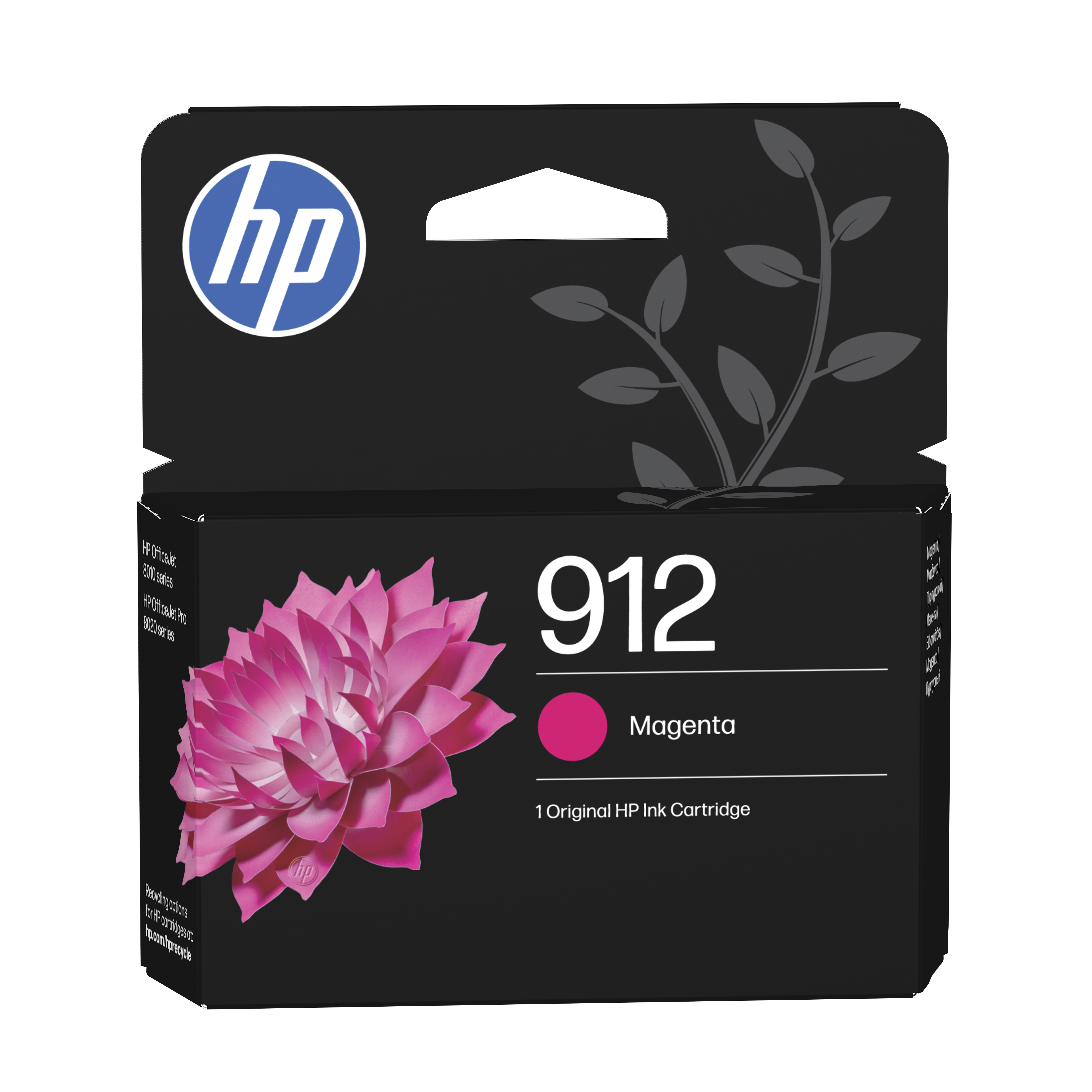 HP Cartuccia di inchiostro magenta originale HP 912