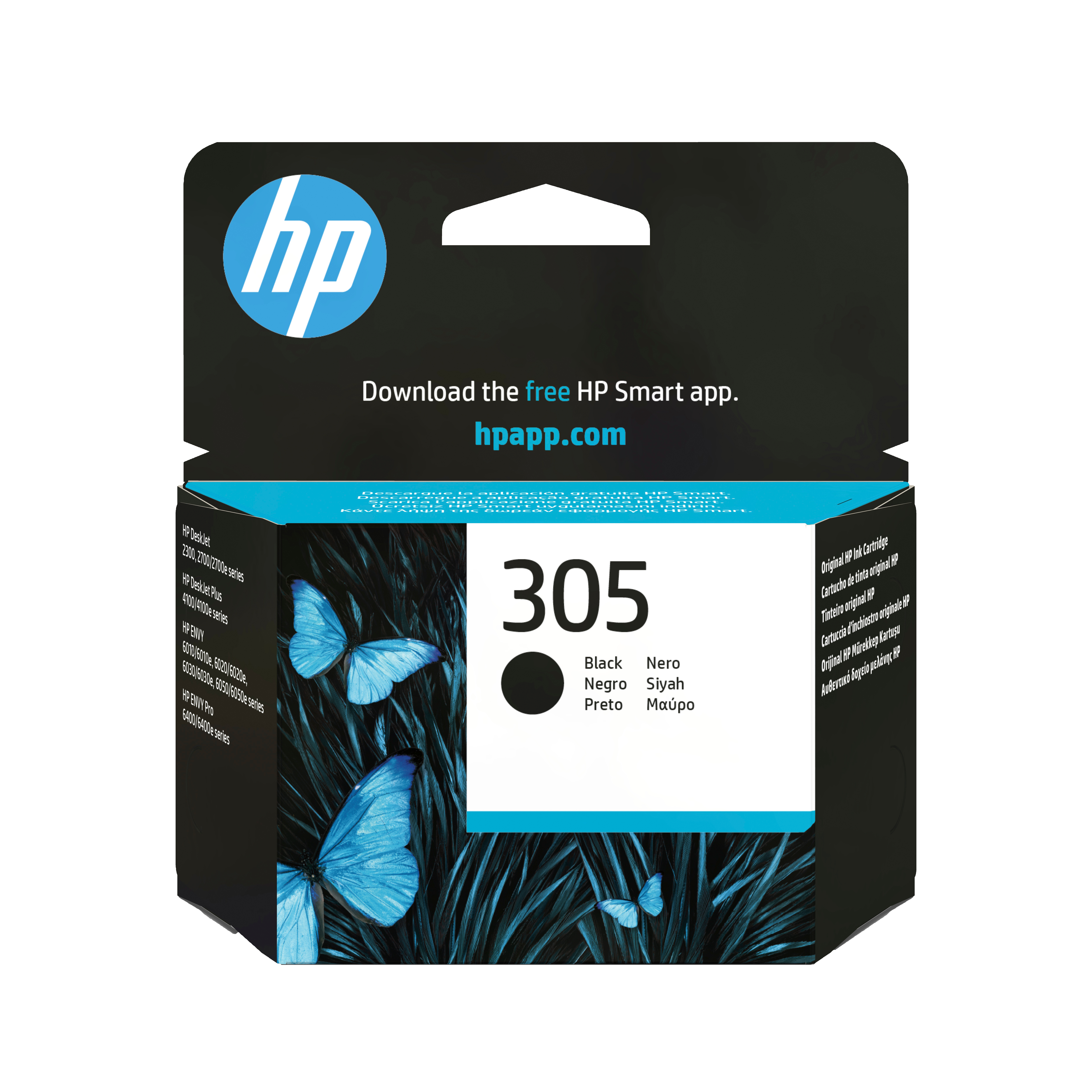 HP Cartuccia di inchiostro nero originale HP 305