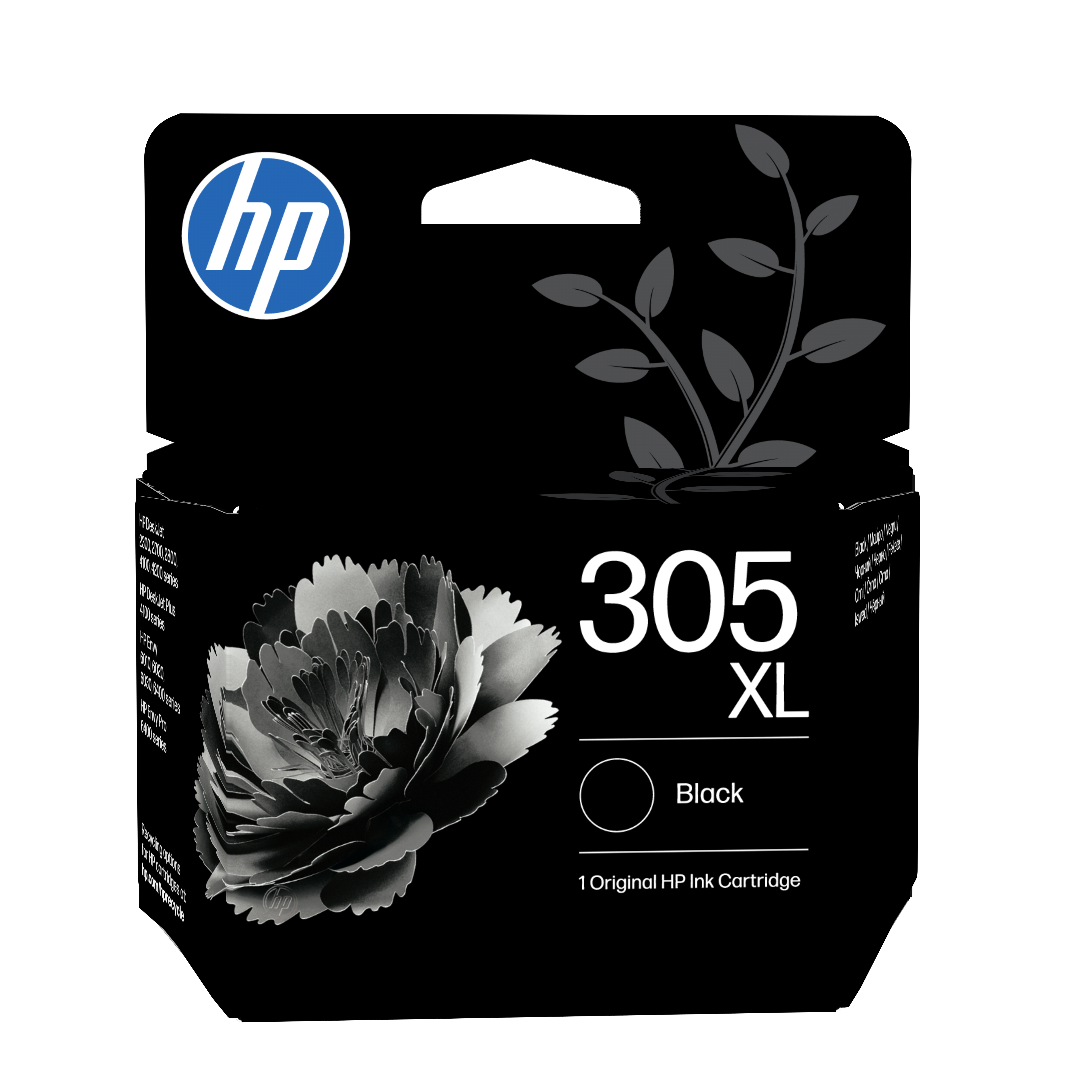 HP Cartuccia di inchiostro nero originale ad alta capacità HP 305XL