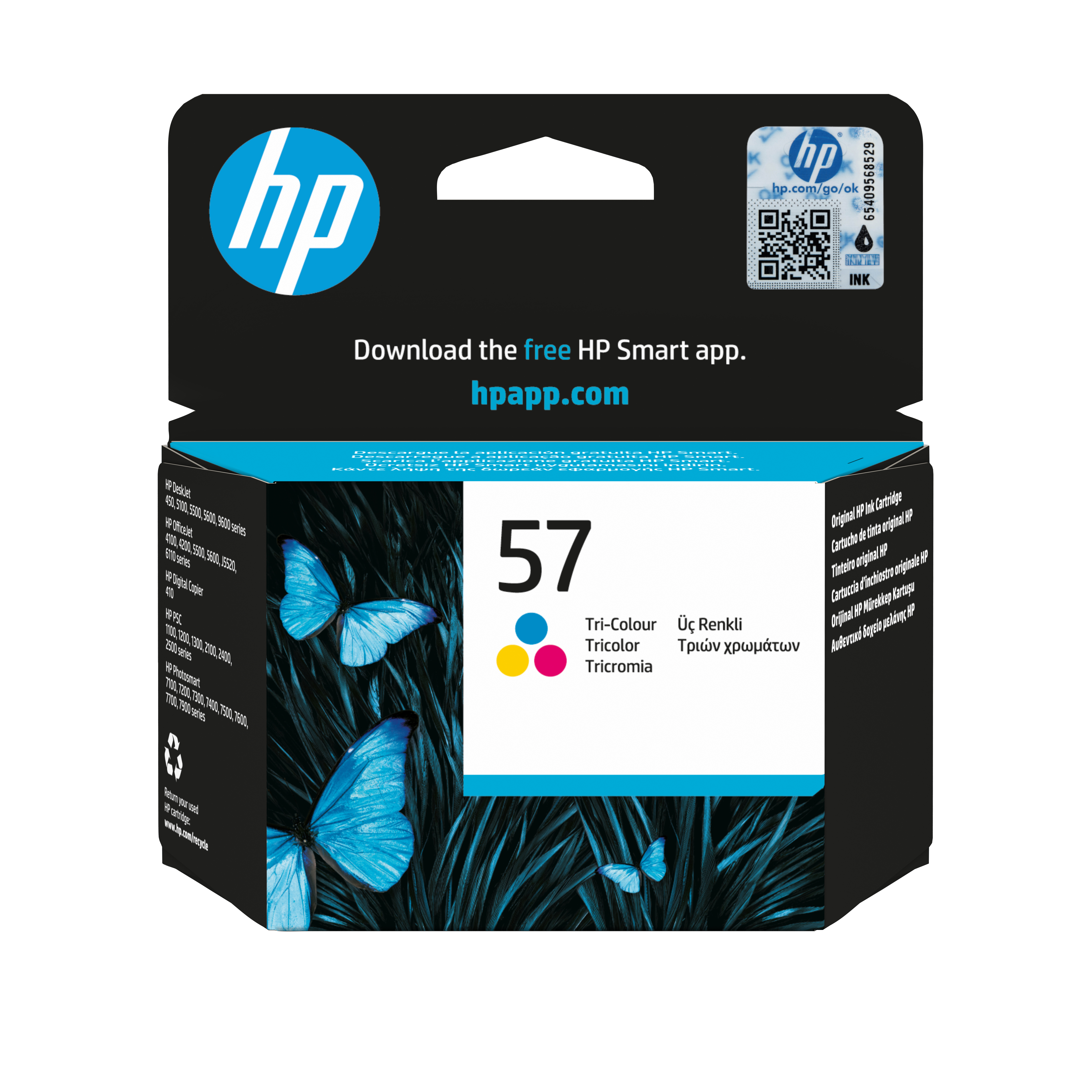 HP Cartuccia originale inchiostro tricromia HP 57