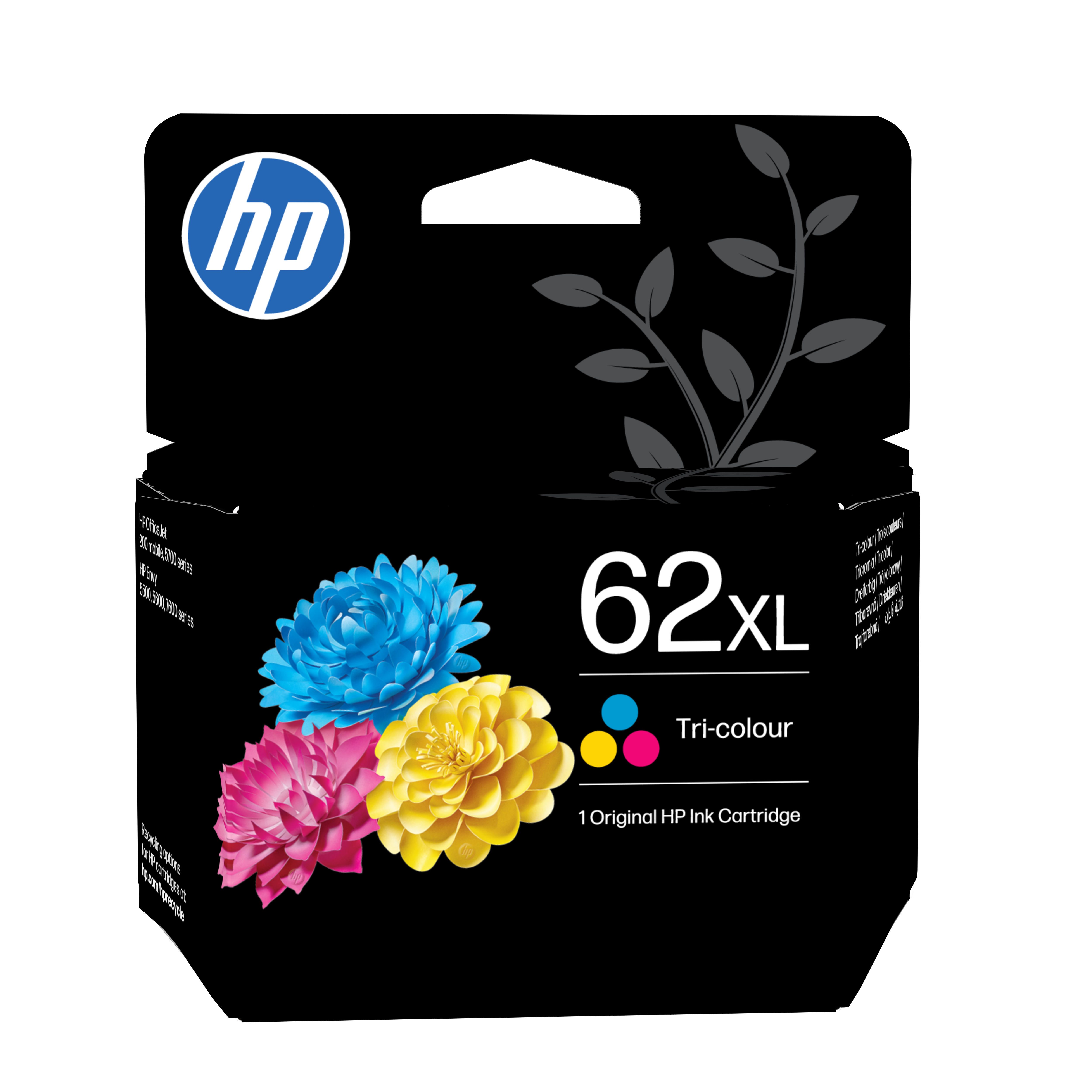 HP Cartuccia originale inchiostro tricromia HP 62