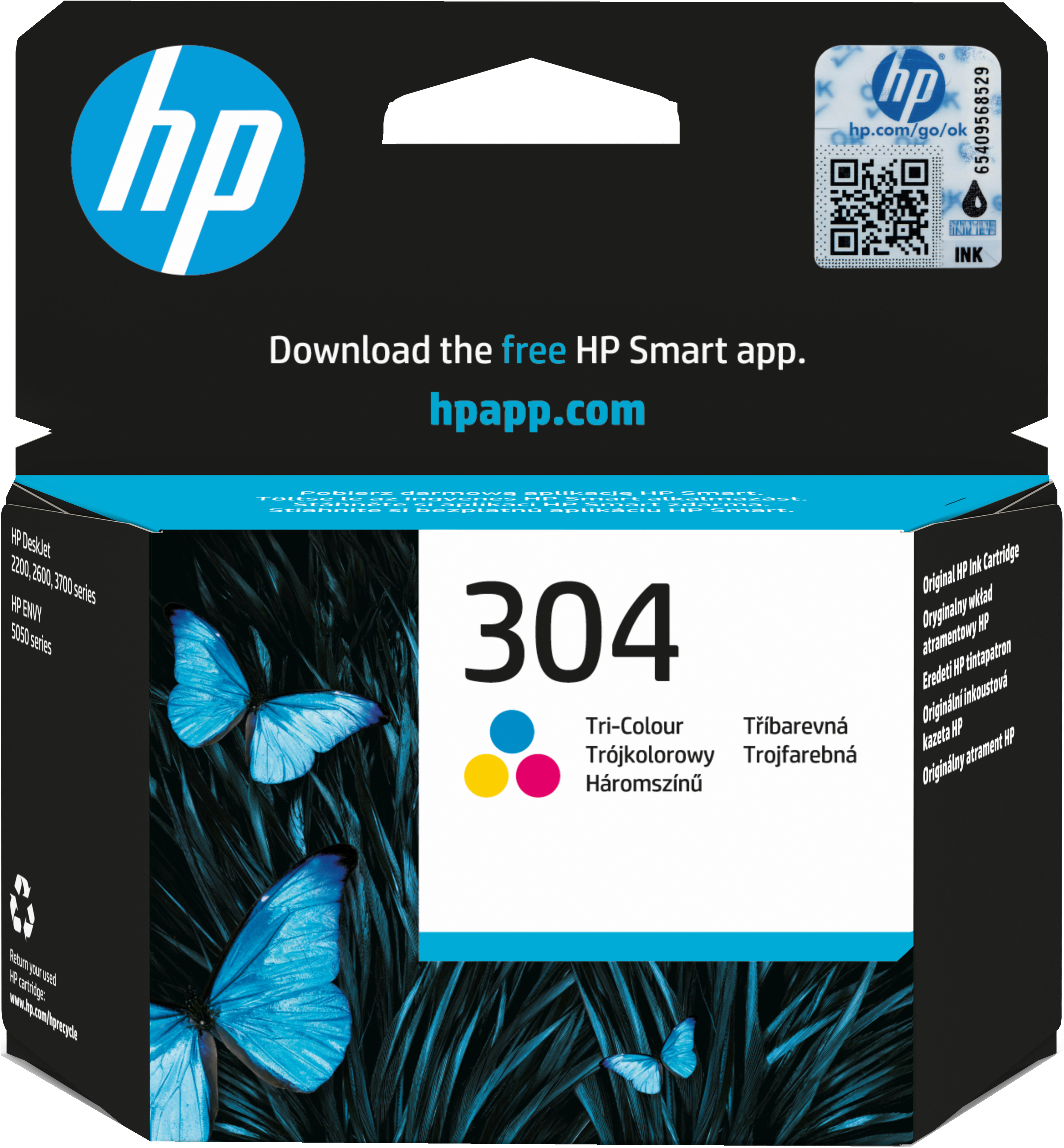 HP Cartuccia inchiostro originale tricromia HP 304