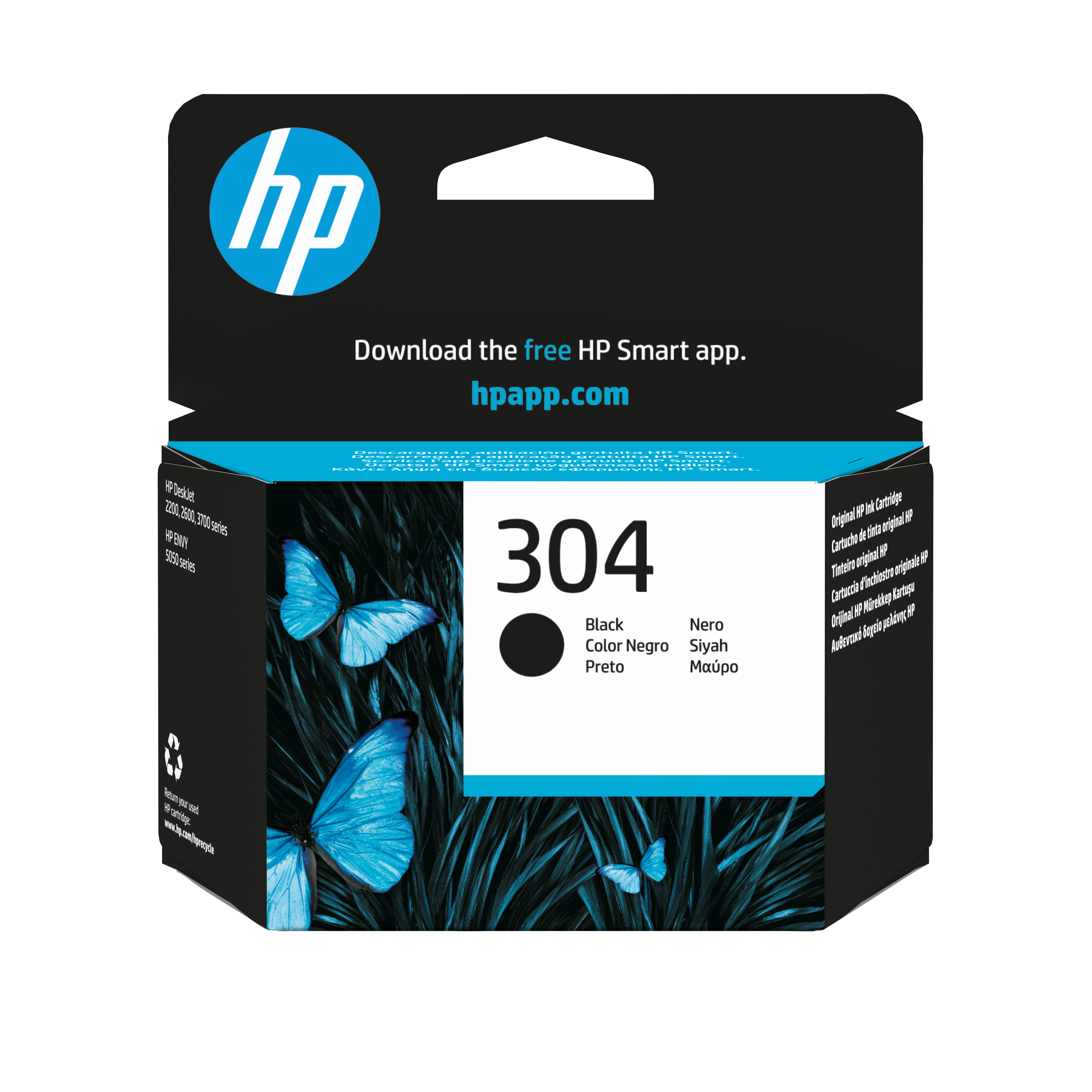 HP Cartuccia inchiostro originale nero HP 304