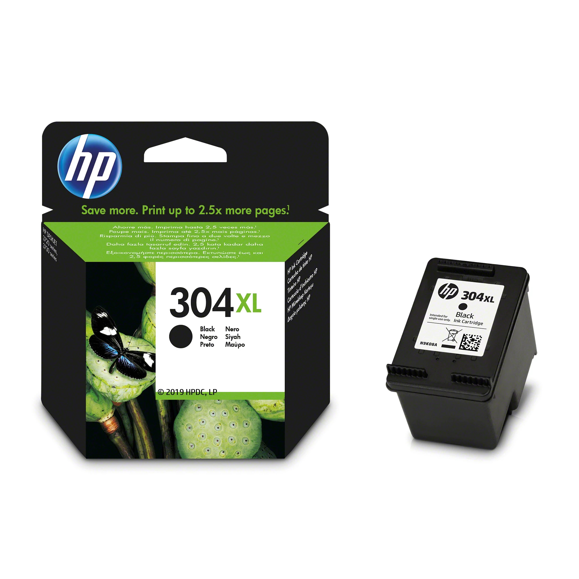 HP Cartuccia inchiostro originale nero HP 304XL