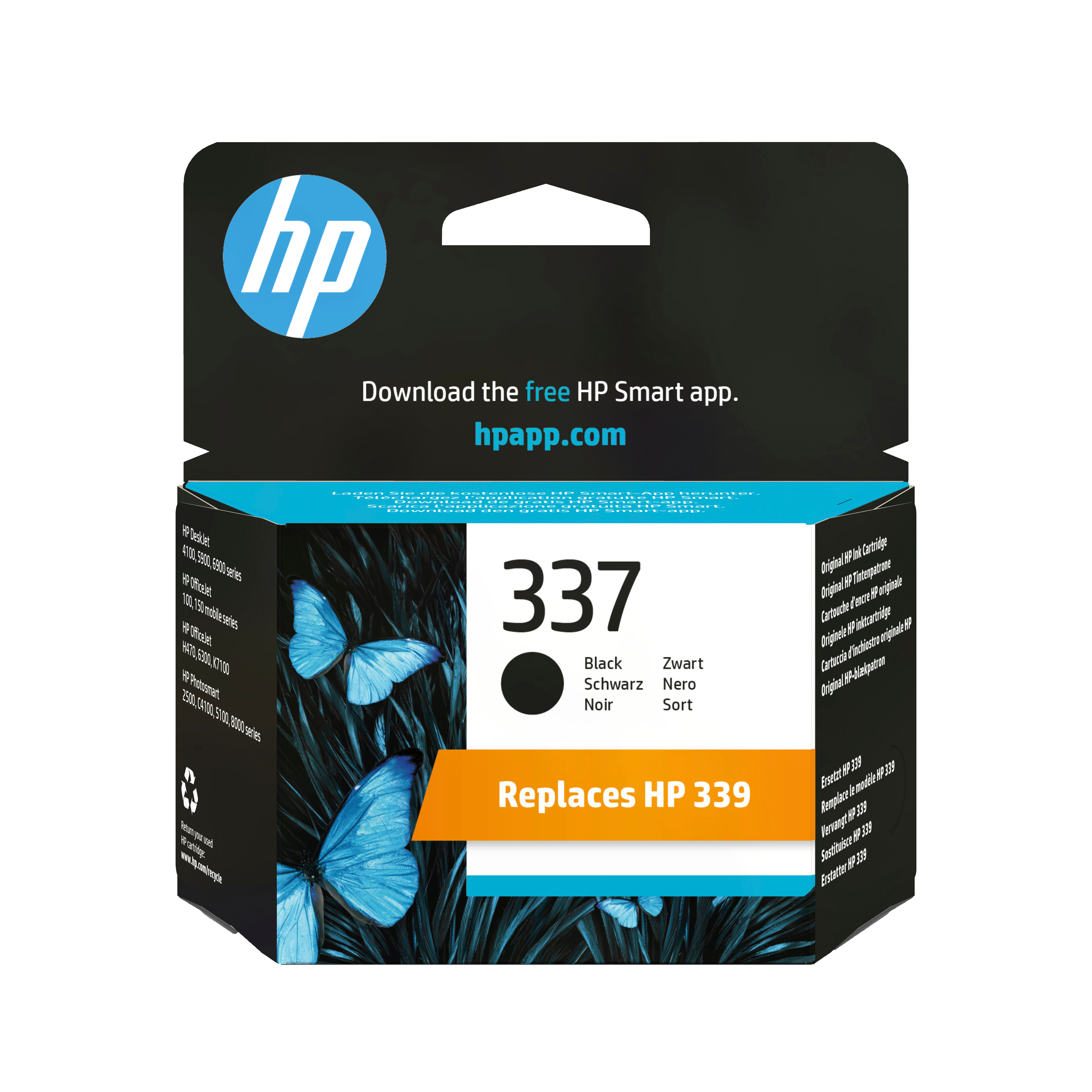 HP Cartuccia originale inchiostro nero HP 337