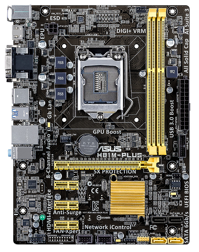 ASUS H81M-PLUS