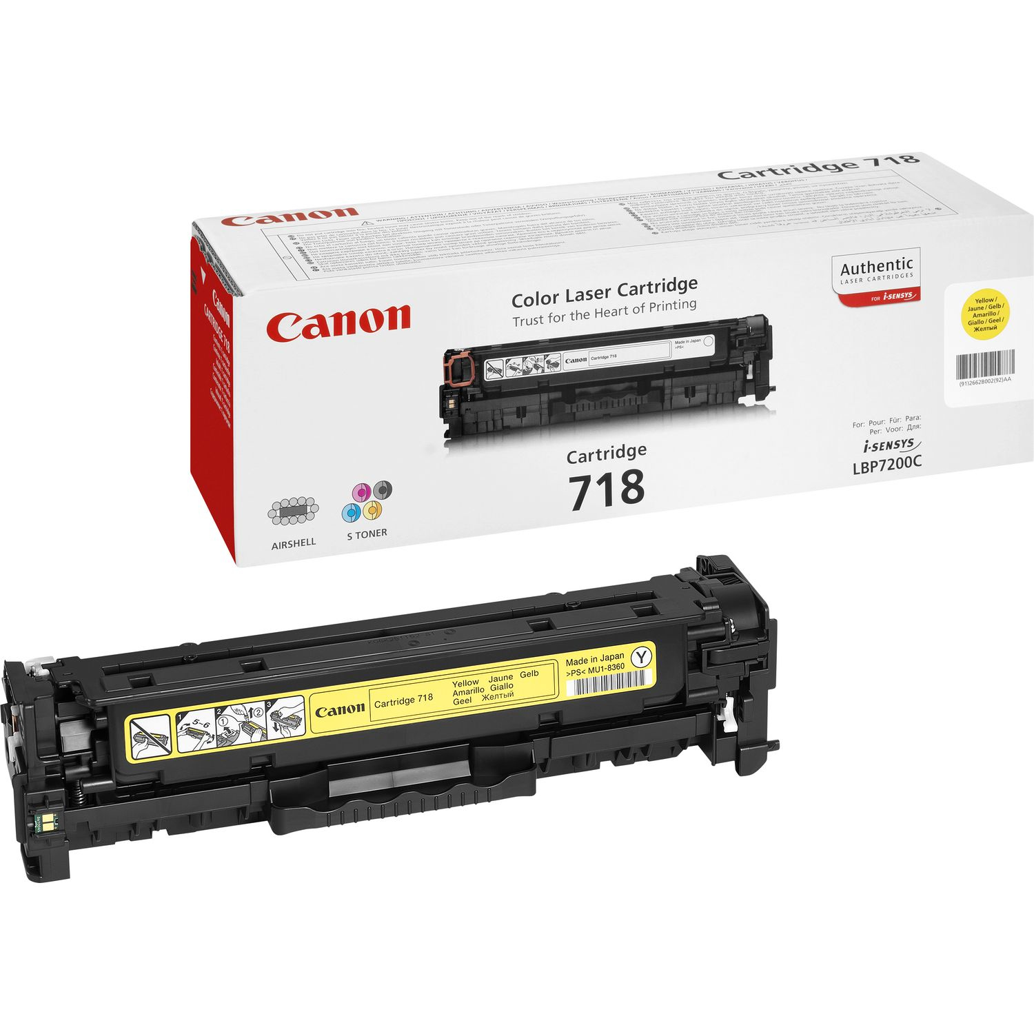 Canon CRG-718 Y