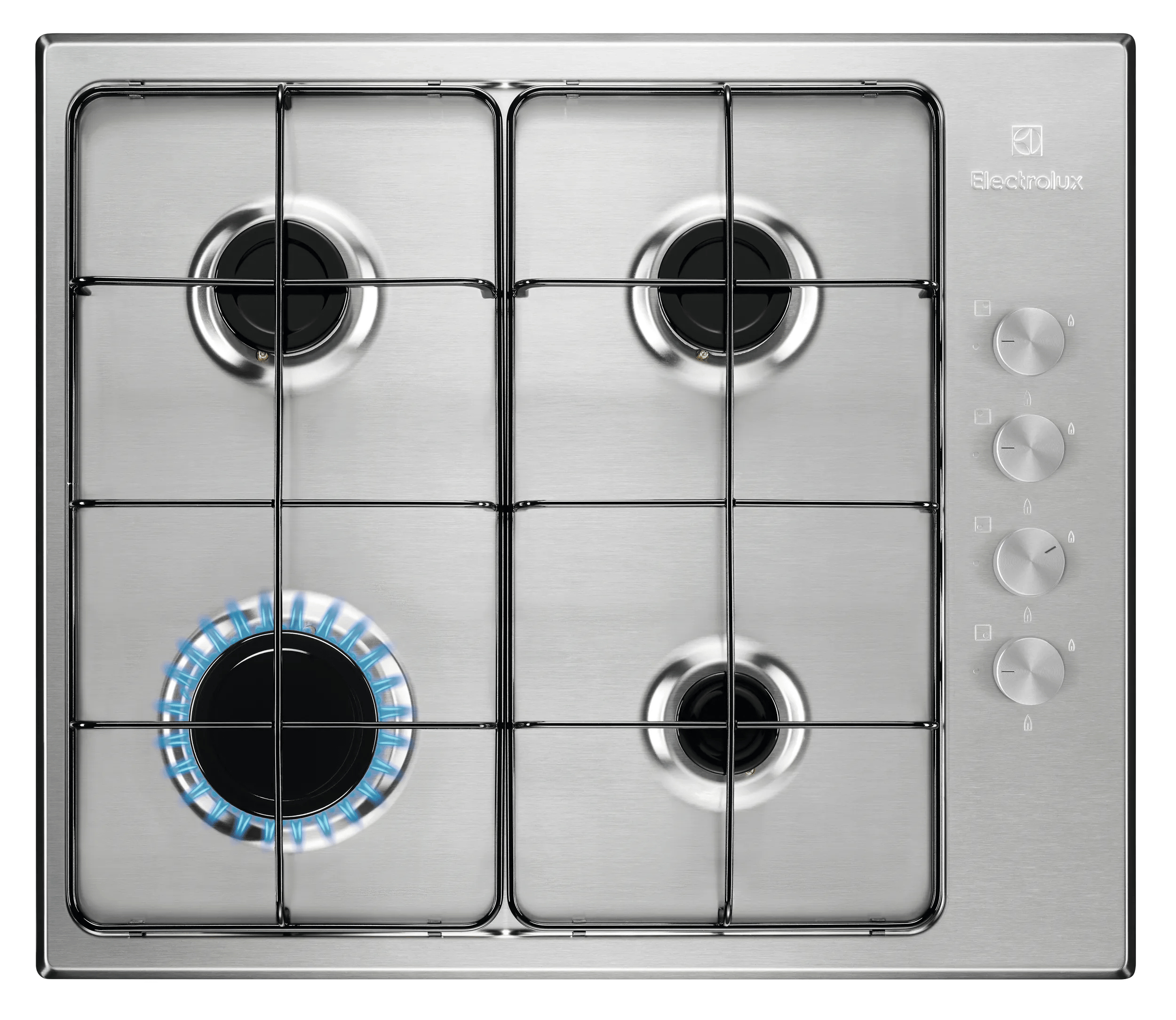 Electrolux Piano Gas Comandi Laterali 60 Cm MADE IN ITALY EGS6404SX