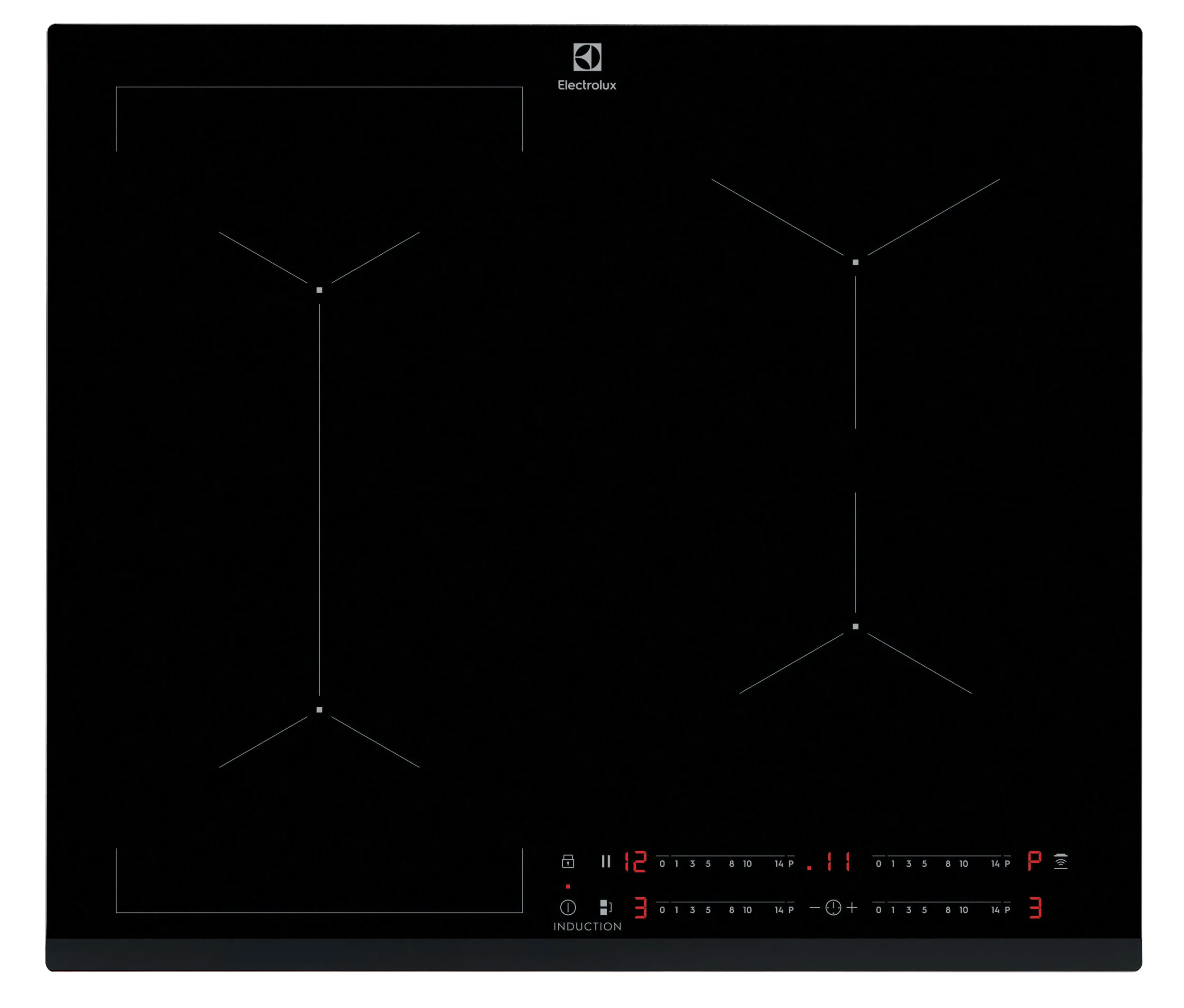 Electrolux Piano Induzione Bridge 60 Cm CIL63443 MADE IN EUROPE