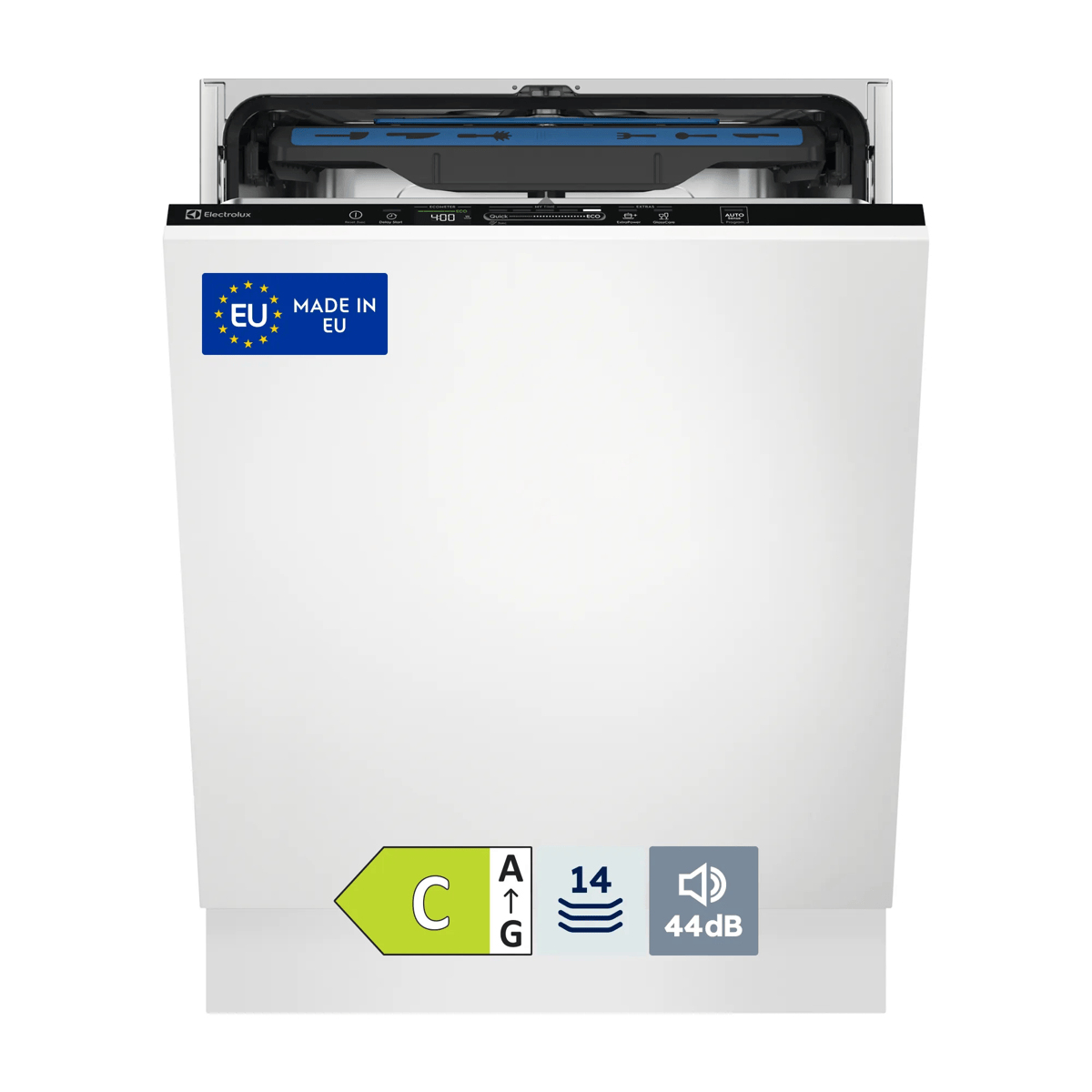 Electrolux Lavastoviglie Incasso 60 Cm - Int. Totale 14 Coperti Classe C 44 Dba EES48405L MADE IN EUROPE